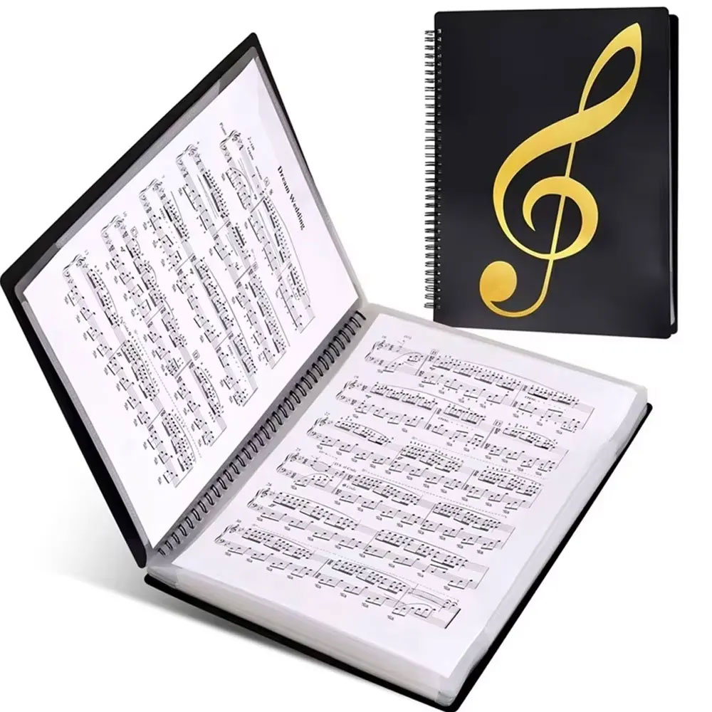 Blank Sheet Music Notebook - Flexible 40 Pages Piano Music Score