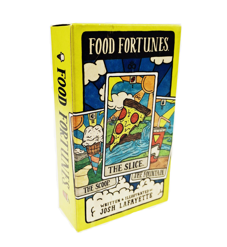 Tarot Deck With Guidebook - Mới 78 Minh Họa Thức Ăn
