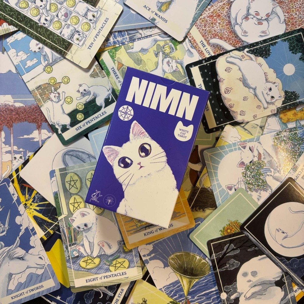 Whimsical Watercolor Feline Ka - đánh giá và giá Tarot Deck With Guidebook
