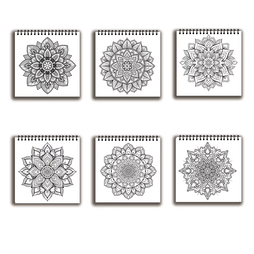 Coloring Book - 7.87 x 7.87 in - đánh giá và giá Adult Coloring Book Stress Relief