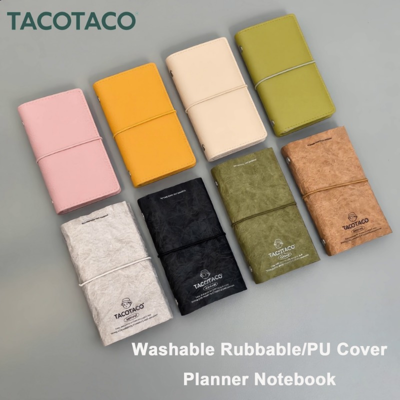 TACOTACO Washable/PU Cover Not - đánh giá và giá Vintage Leather Journal Notebook