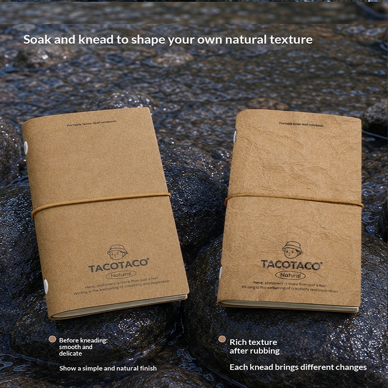 TACOTACO Washable/PU Cover Not - đánh giá và giá Vintage Leather Journal Notebook