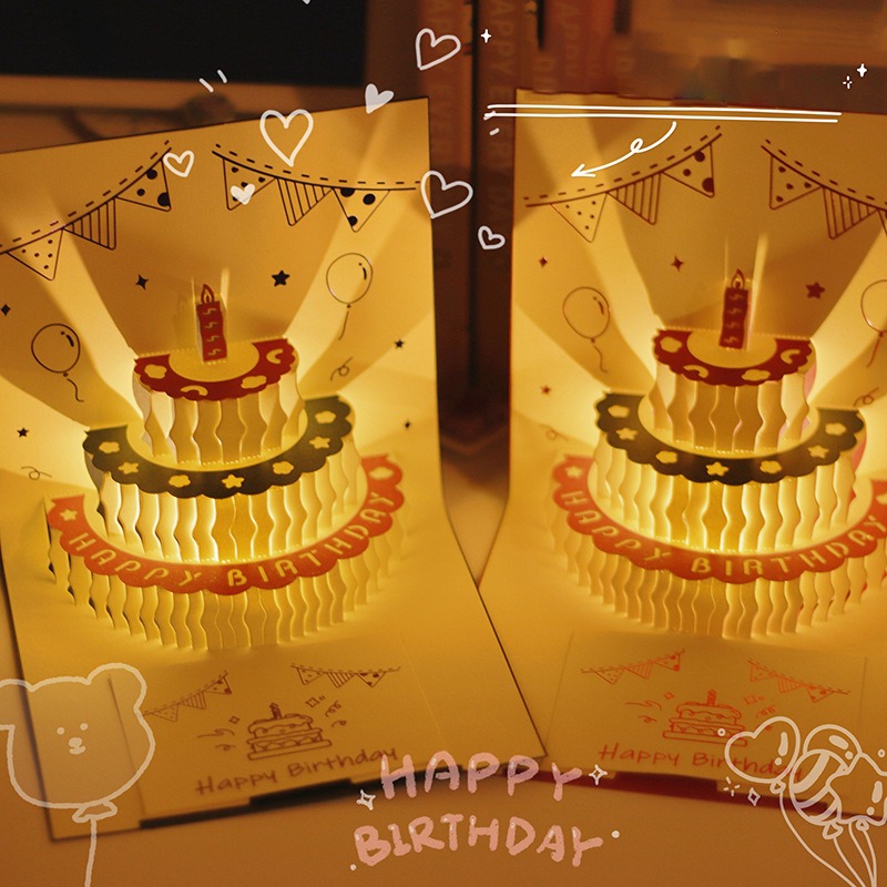 3D Music Light Birthday Card C - đánh giá và giá Blank Sheet Music Notebook