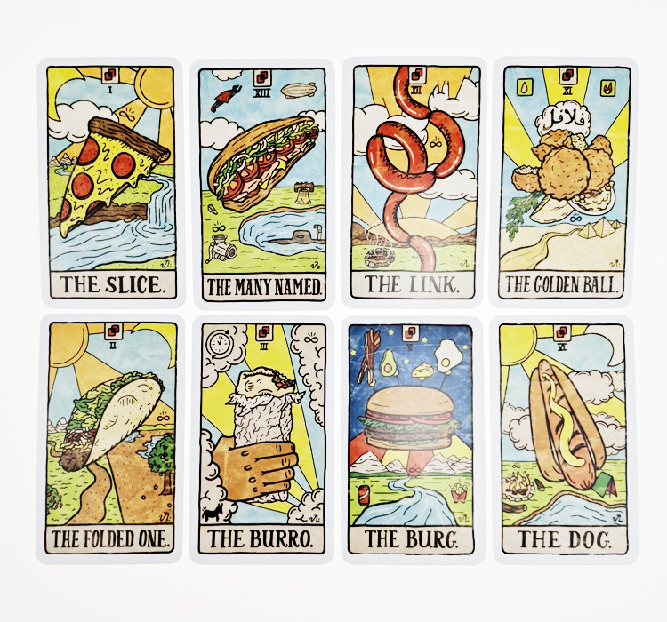 Mới 78 Minh Họa Thức Ăn Và Đồ  - đánh giá và giá Tarot Deck With Guidebook
