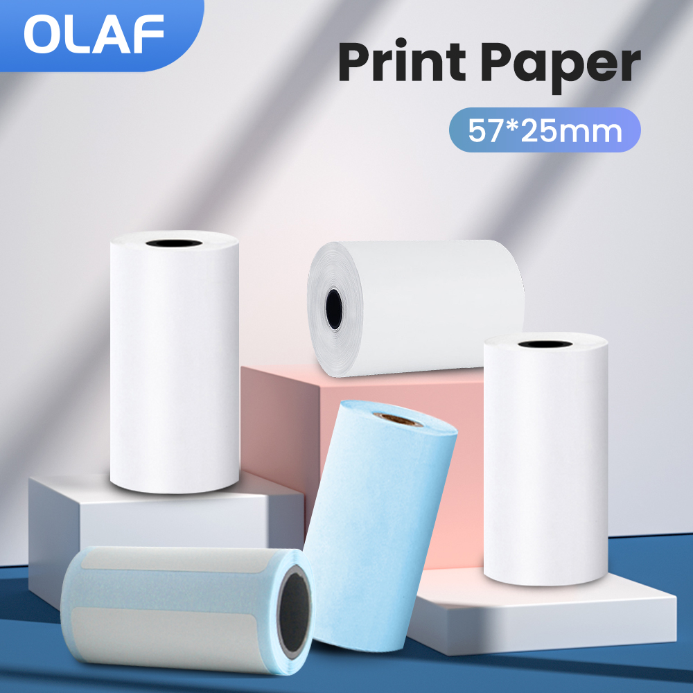 57MM Rolls Thermal Paper Self- - đánh giá và giá Mini Pocket Thermal Printer Paper Roll