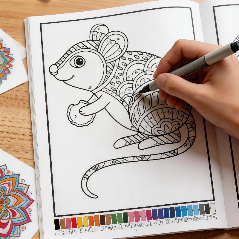 Adult Animal/plant Coloring St - đánh giá và giá Adult Coloring Book Stress Relief