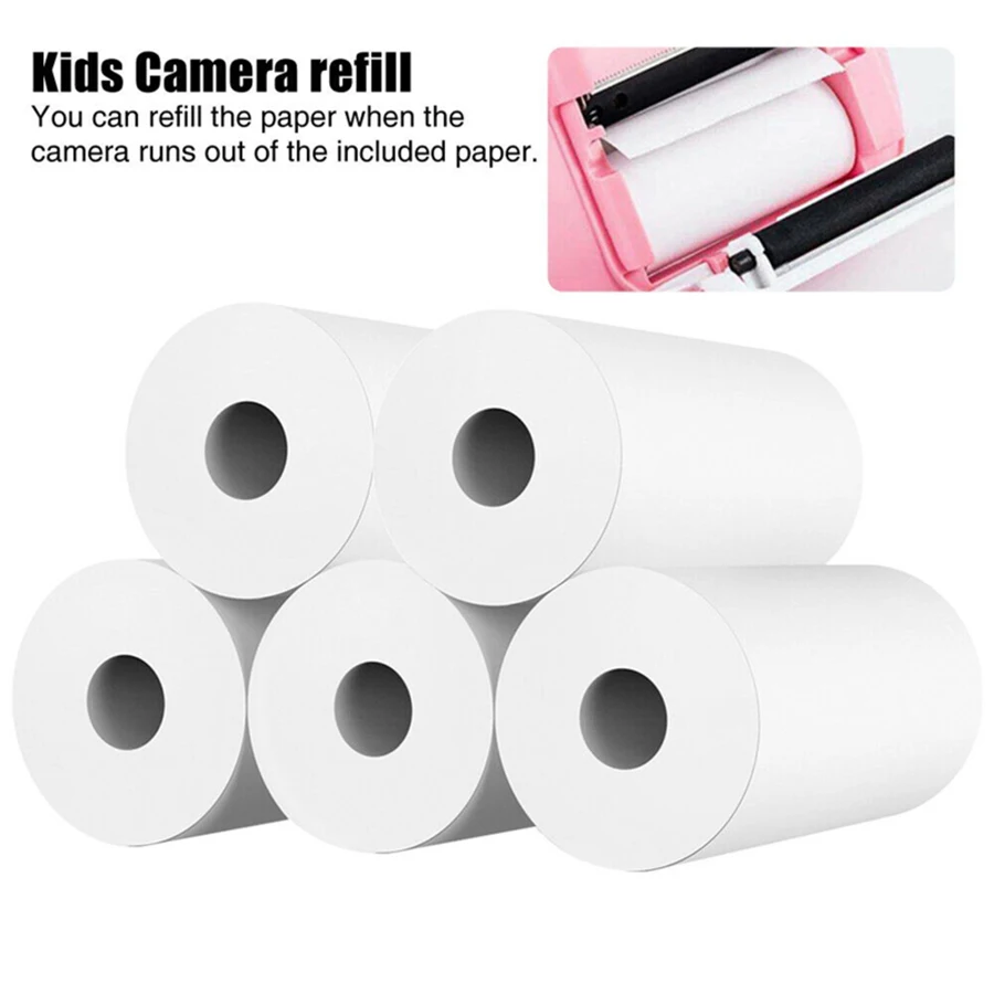 NEW 10 Rolls Camera Thermal Pa - đánh giá và giá Mini Pocket Thermal Printer Paper Roll